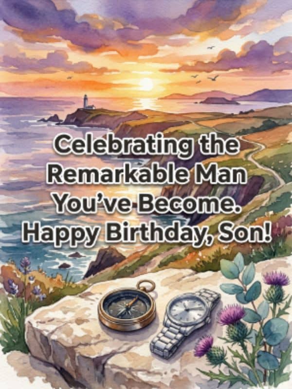 Adult Son Birthday Wishes For Son Making Us Proud