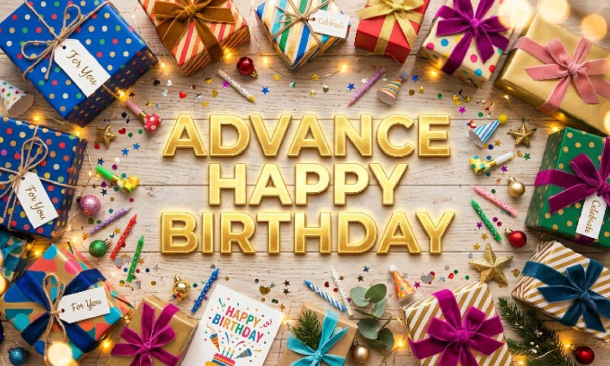 Advance Happy Birthday Wishes for Friend