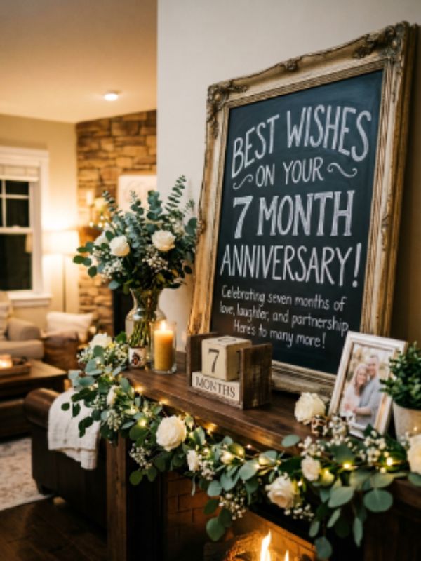 Best Happy 7 Month Anniversary Wishes