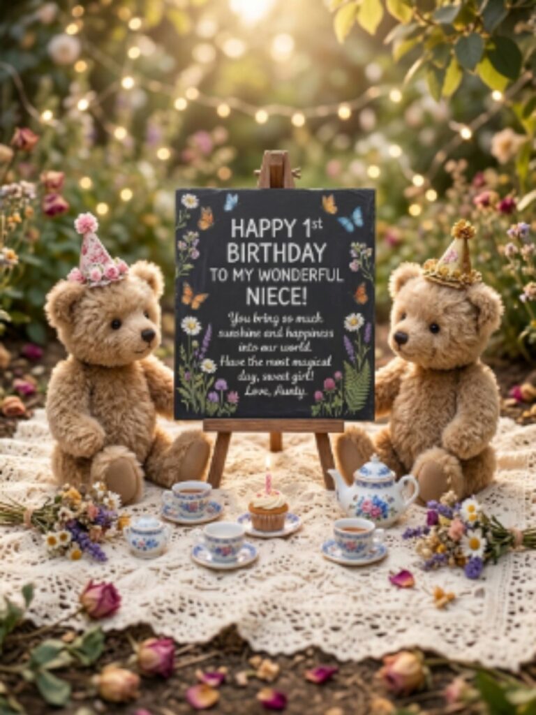 Adorable Birthday Wishes For A Little Niece