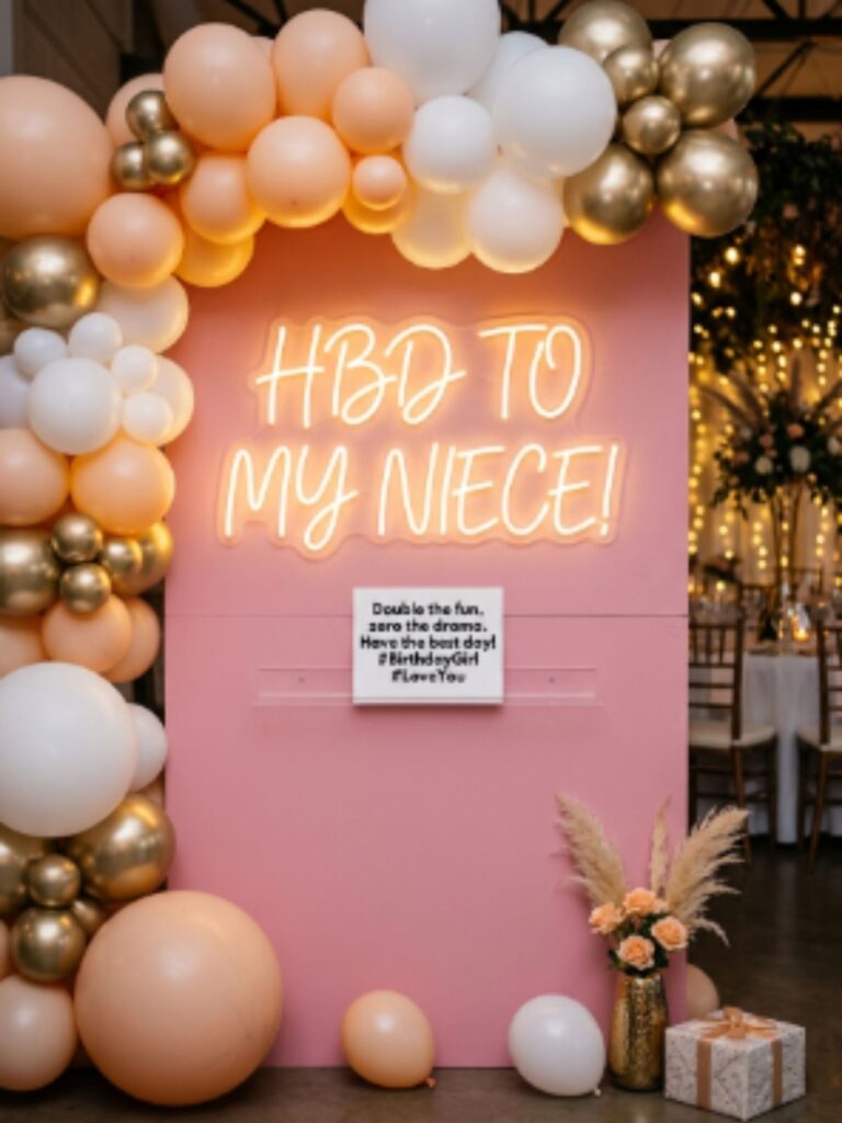 Short Happy Birthday Captions For Your Niece