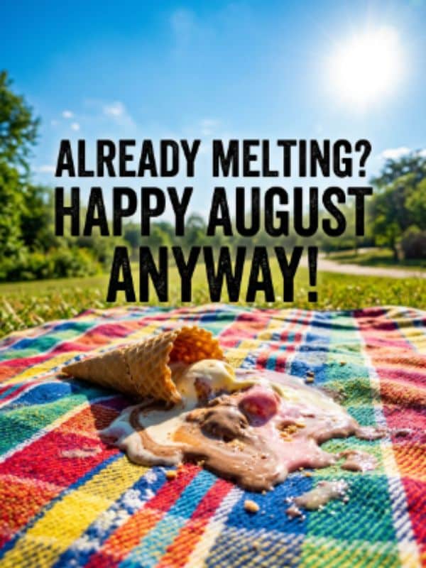 Funny New Month August Wishes to Make Them Smile