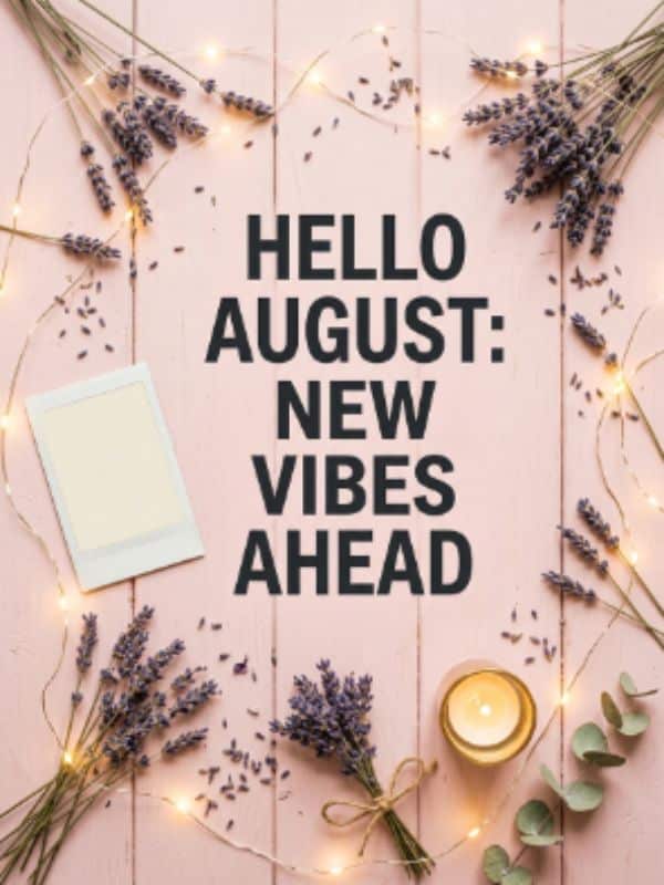 New Month August Wishes for Instagram Captions