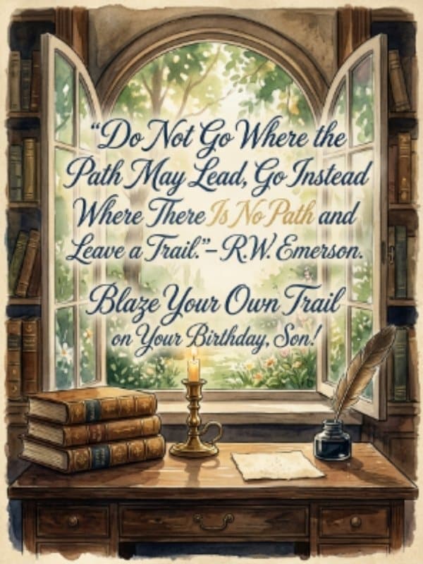 Quote-Inspired Wishes For Son To Mark His Day