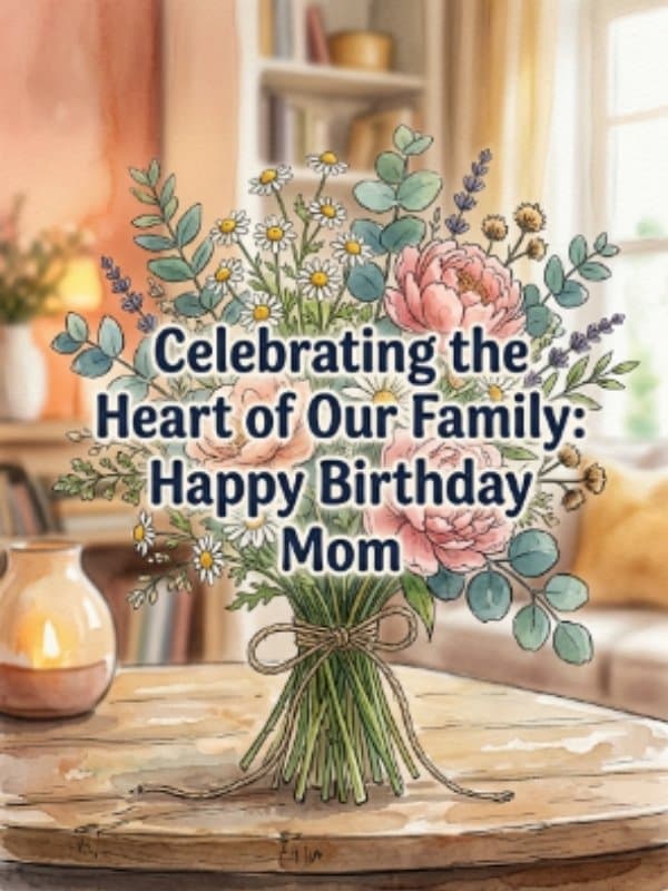 Simple Birthday Wishes For Mom With Deep Love