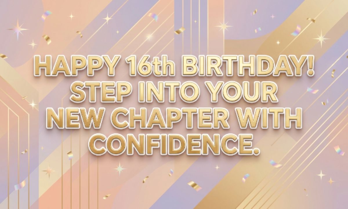 16th Birthday Wishes