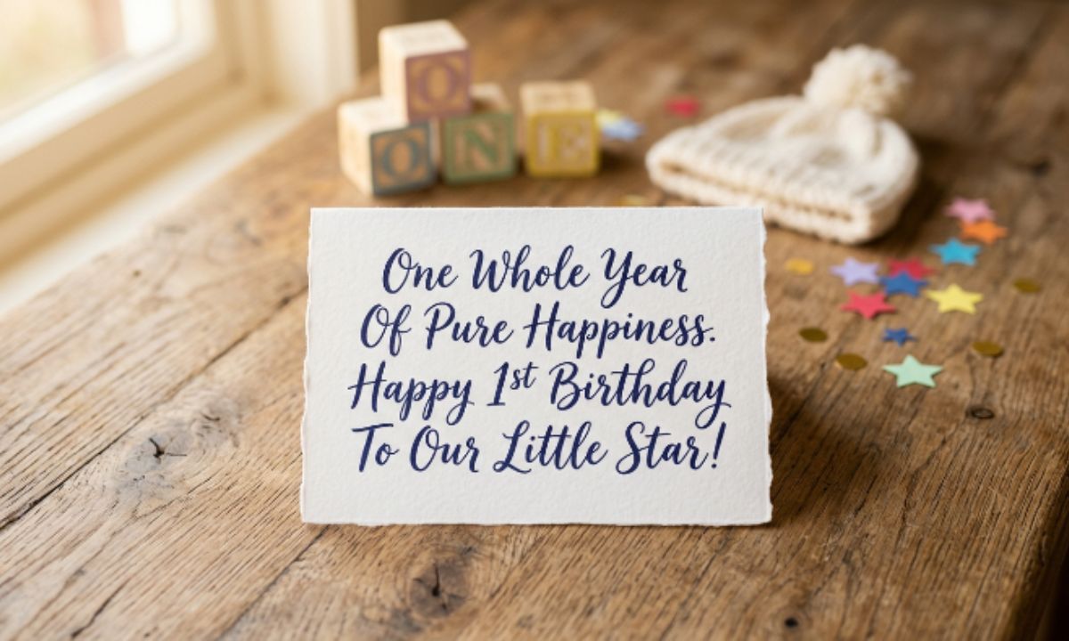 1st Birthday Wishes