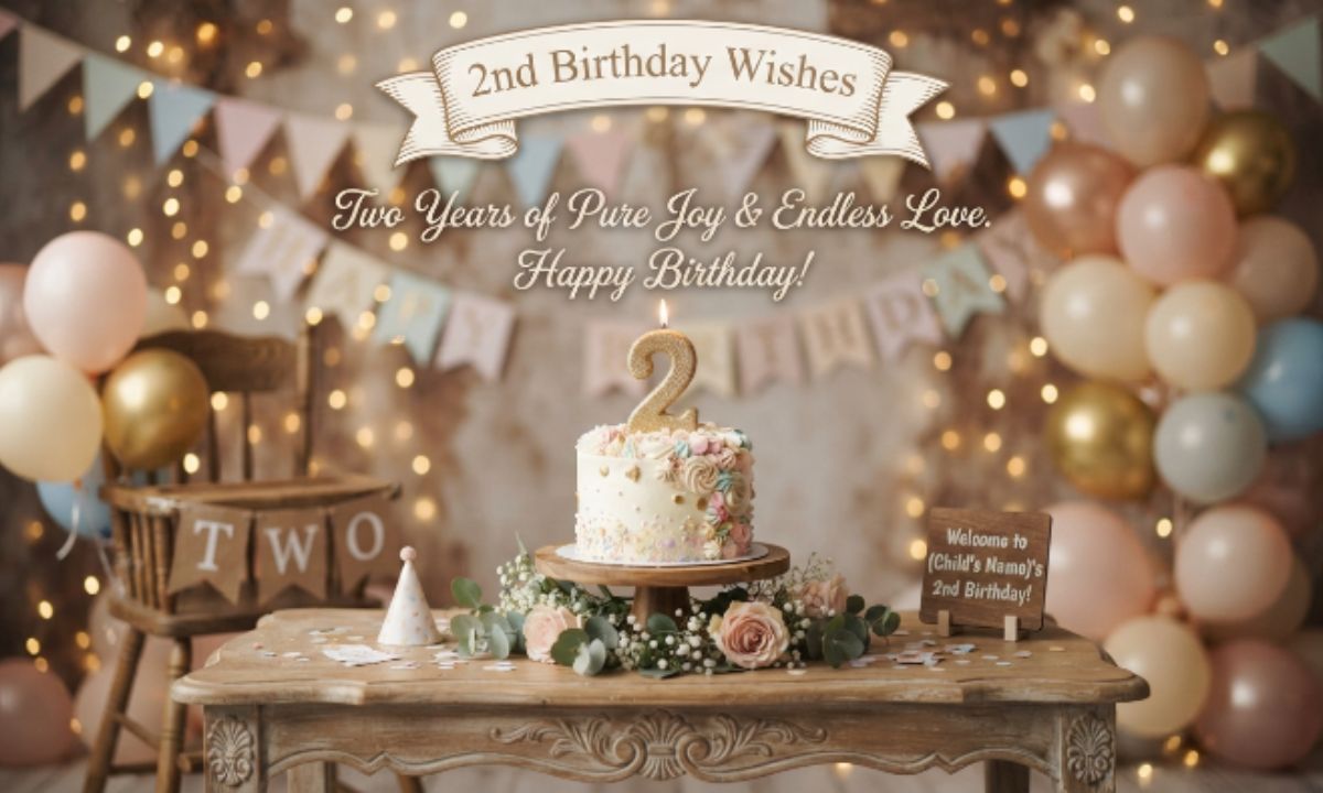 2nd Birthday Wishes