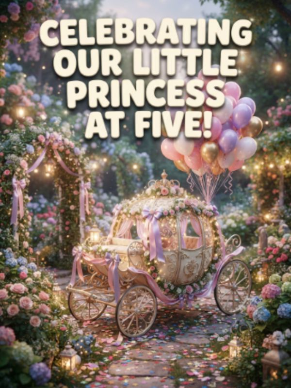 5th Birthday Wishes for a Little Princess