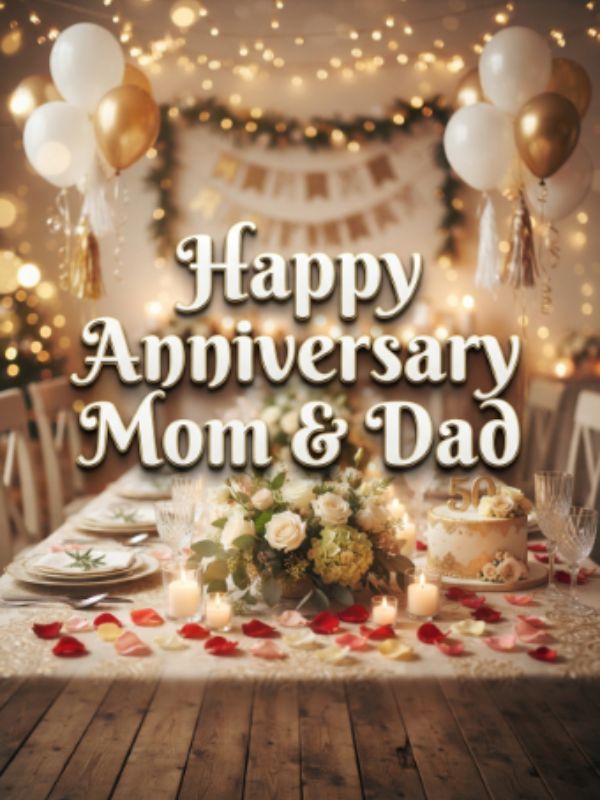 Anniversary Wishes for Mom Dad From Daughter