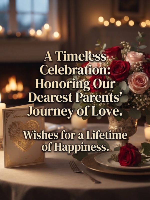 Best Anniversary Wishes for Mom Dad Ever