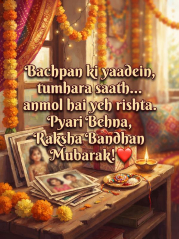 Bhavnaon Se Bhari Raksha Bandhan Wishes