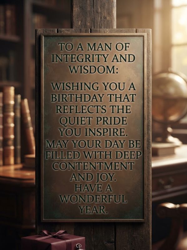 Birthday Wishes Full Of Quiet Pride