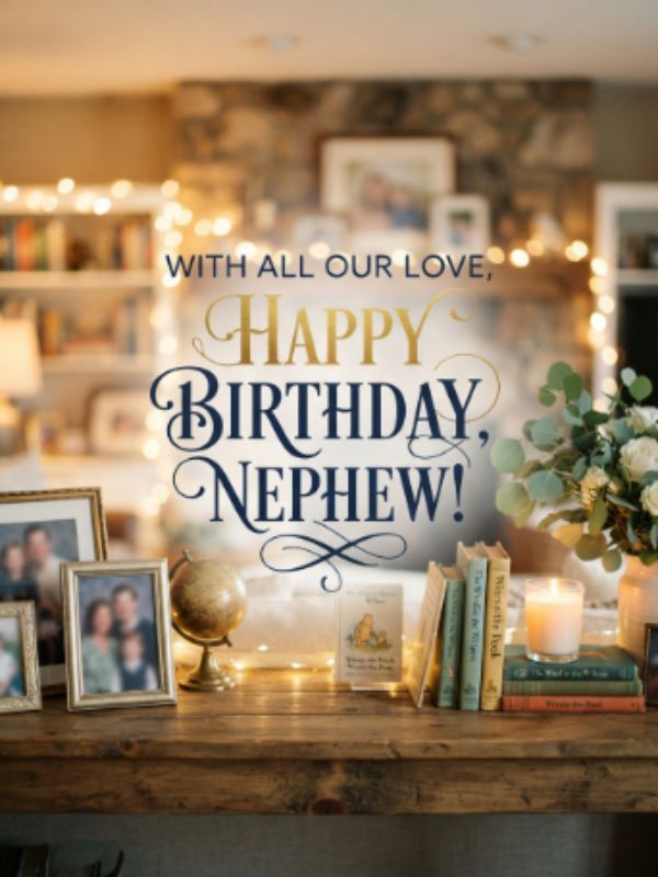 Birthday Wishes for Nephew Packed With Love