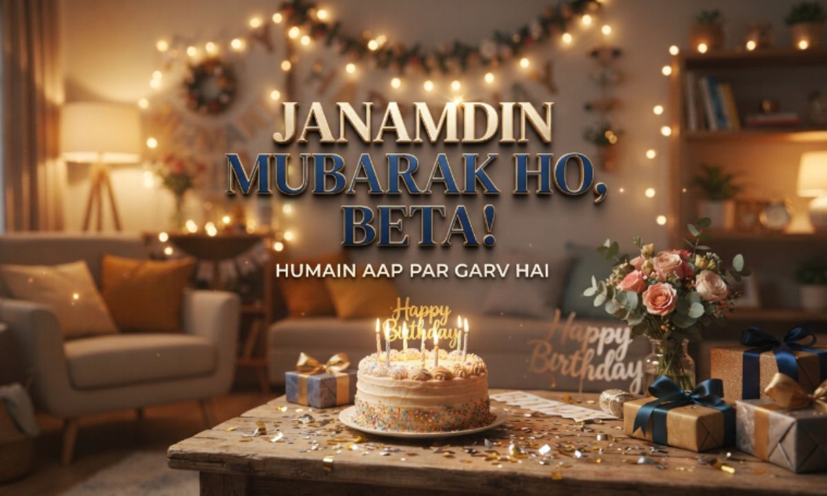 Birthday Wishes for Son in Hindi