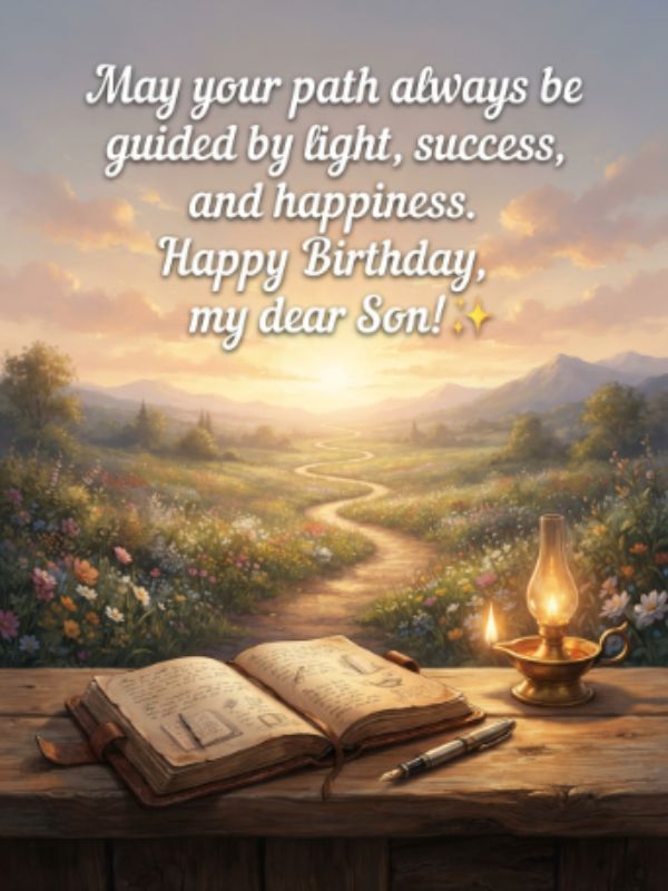 Blessing Birthday Wishes for Son from Mother
