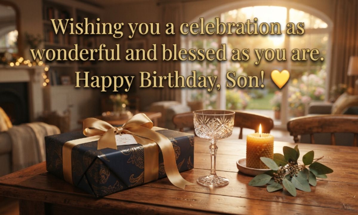 Blessing Birthday Wishes for Son