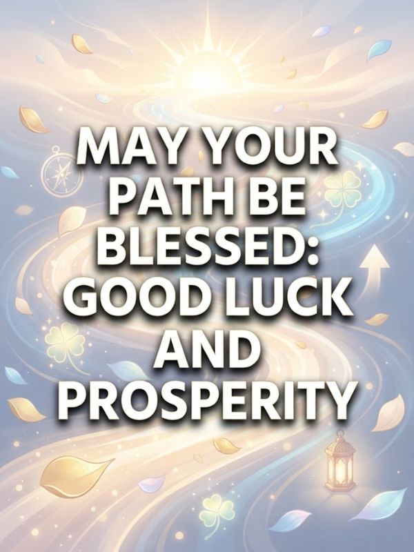 Blessing Filled Good Luck Wishes