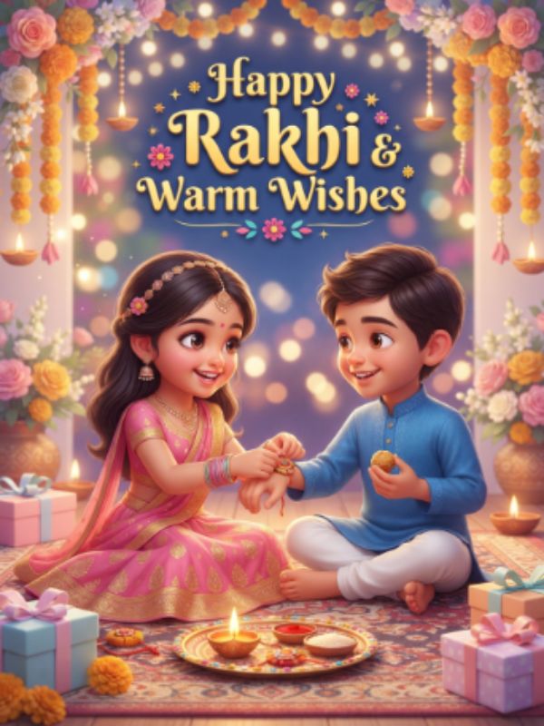 Bhai Ko Bhejein Pyari Raksha Bandhan Wishes