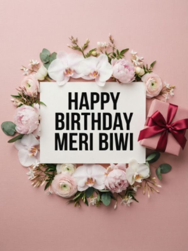 Dil Se Biwi Ke Liye Birthday Wishes