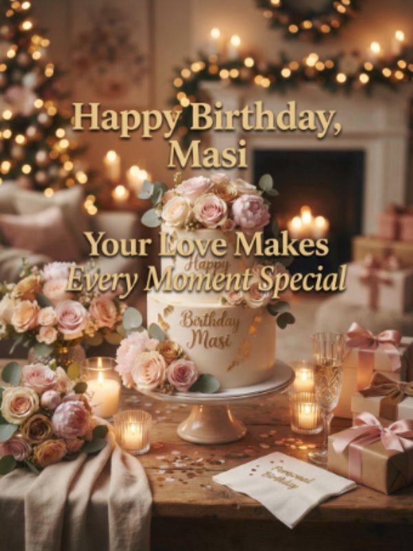 Emotional Birthday Wishes for Masi