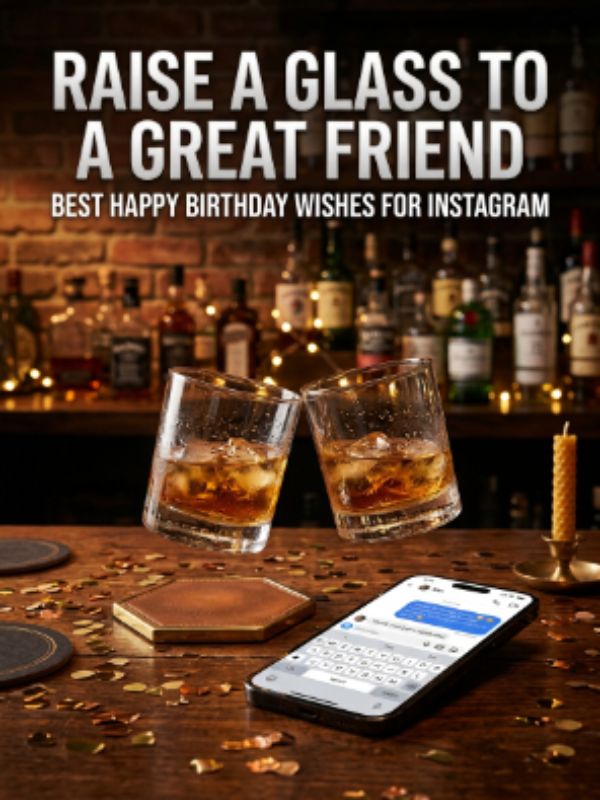 Friendship Happy Birthday Wishes for Instagram Posts