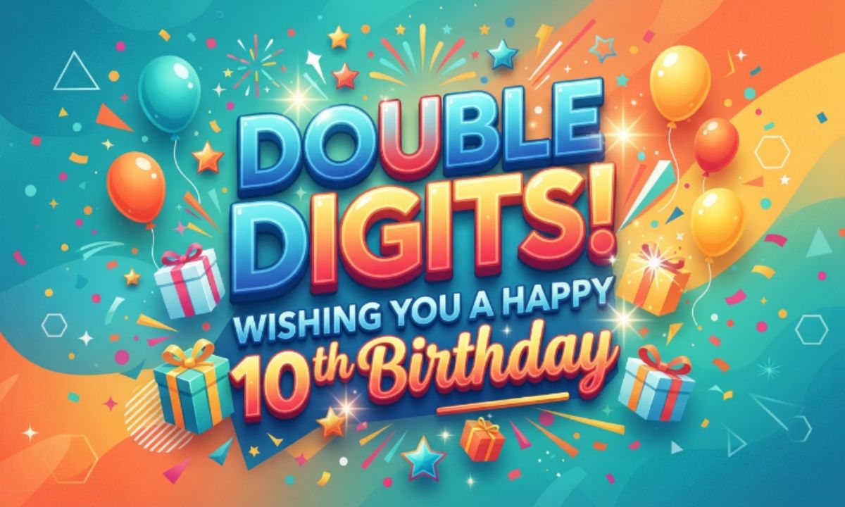 Happy 10th Birthday Wishes