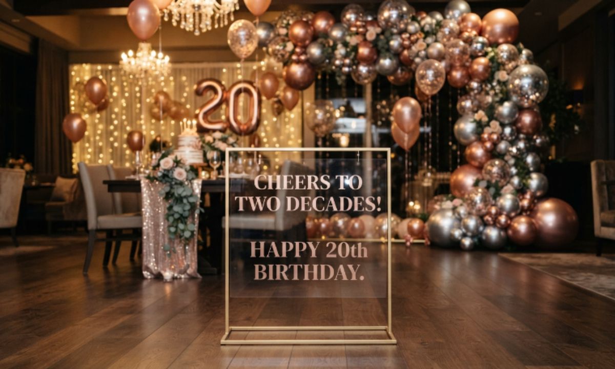 Happy 20th Birthday Wishes