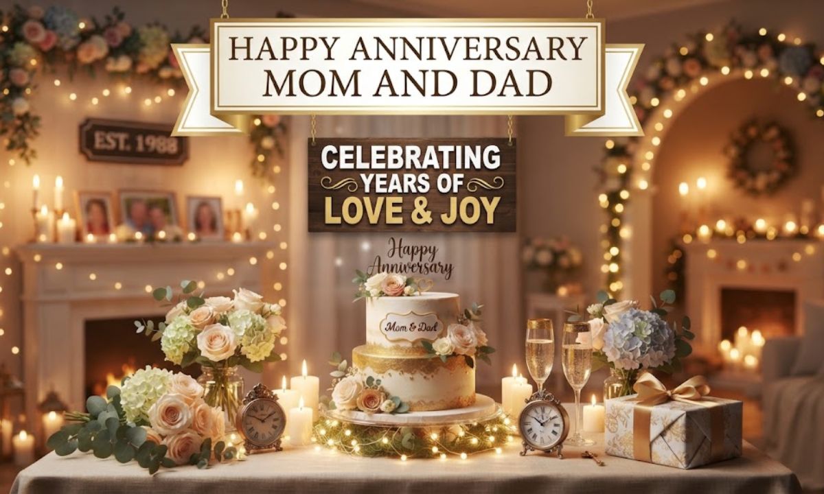 Happy Anniversary Mom and Dad
