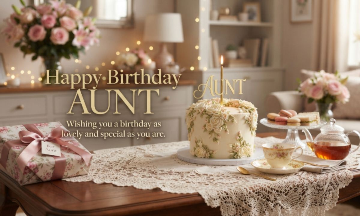 Happy Birthday Wishes for Aunt