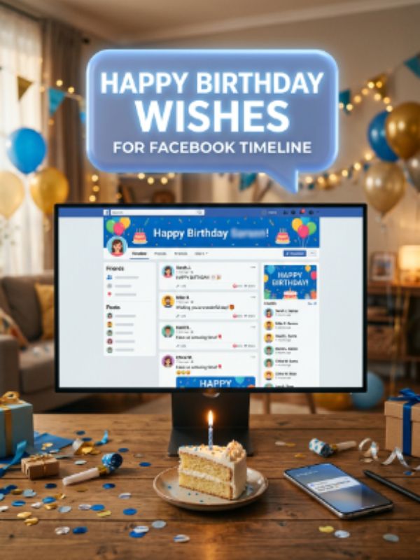 Happy Birthday Wishes for Facebook Timeline