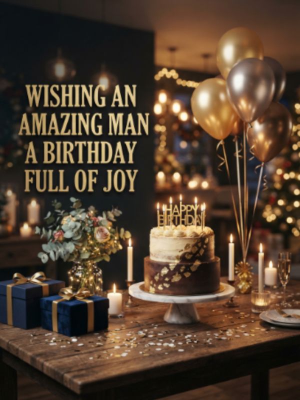 Happy Birthday to the Best Man in the World