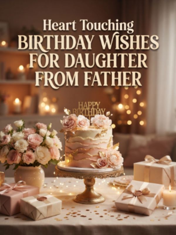 Heart Touching Birthday Wishes for Daughter from Father