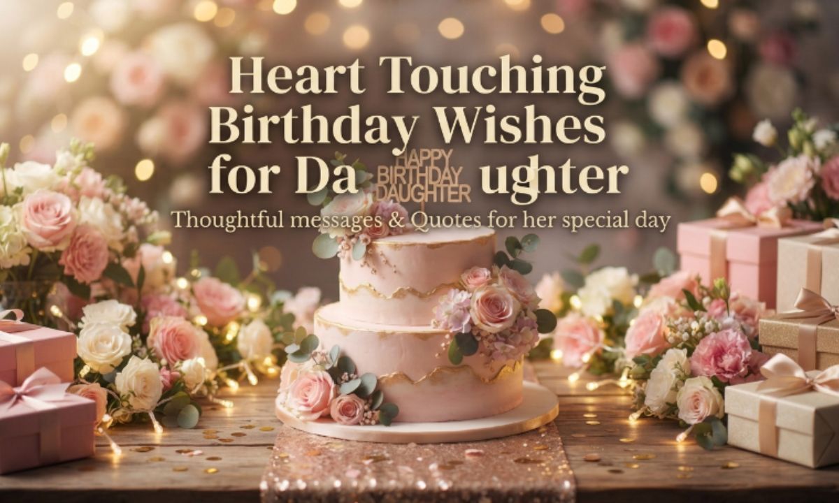 Heart Touching Birthday Wishes for Daughter