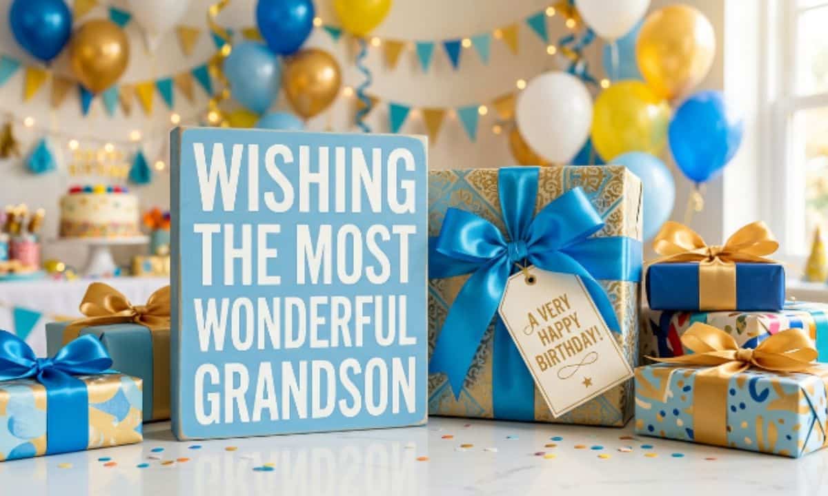 Heart Touching Birthday Wishes for Grandson