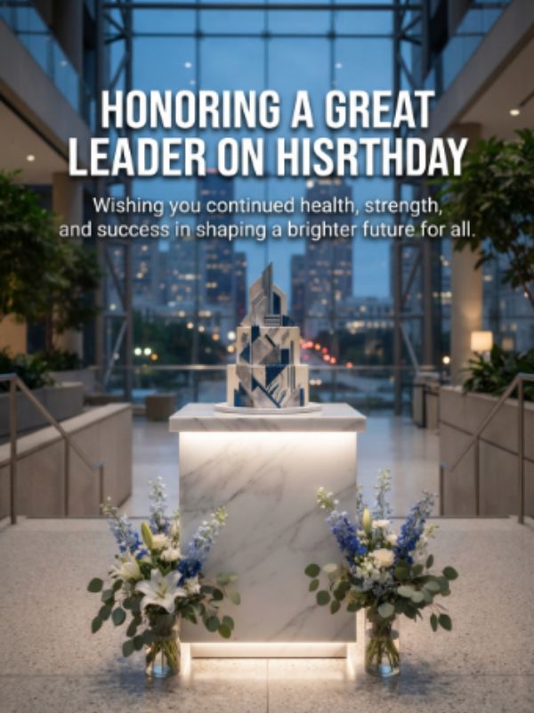 Meaningful Birthday Wishes for Great Leader