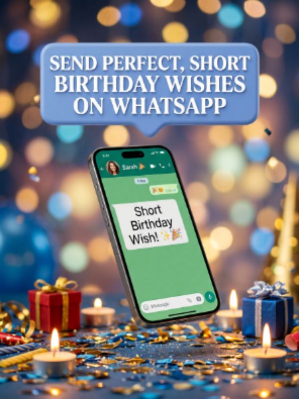 Short Happy Birthday Wishes for WhatsApp