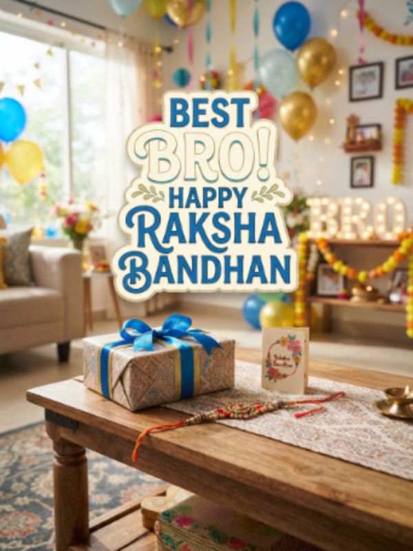 Short Happy Raksha Bandhan Wishes for Brother