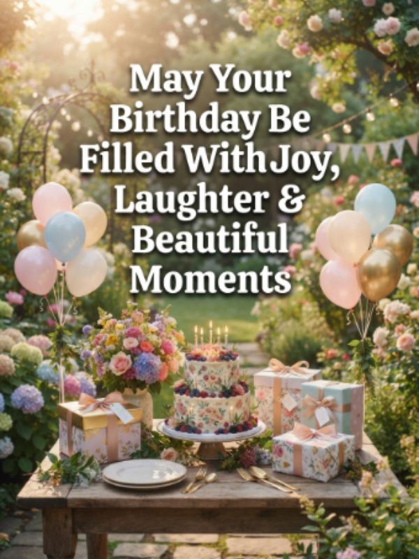 Sweet Birthday Wishes to Good Man Bringing Smiles