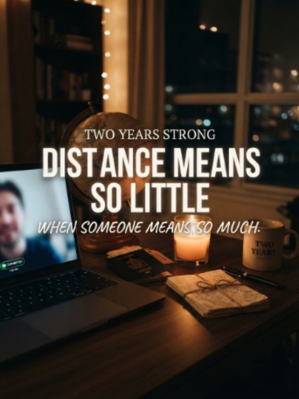 Warm 2nd Anniversary Wishes Sent Across Long Distance