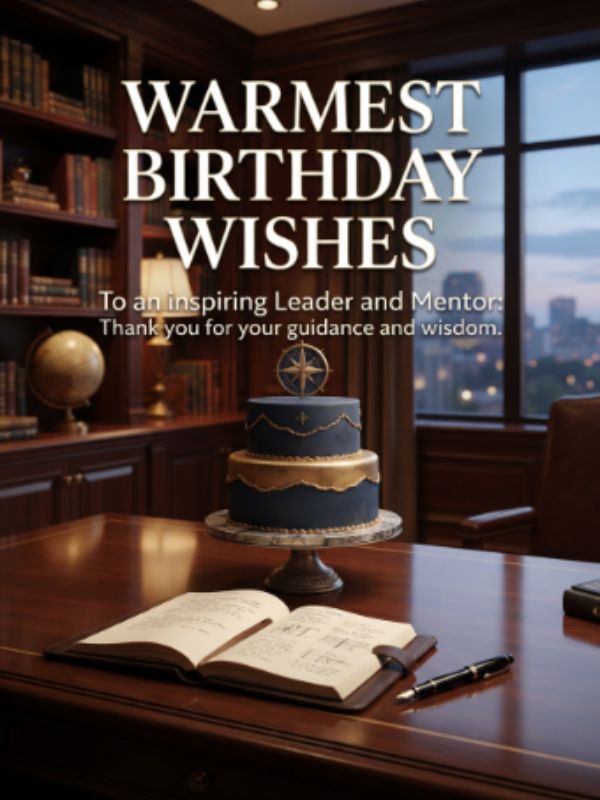 Warm Birthday Wishes to a Leader and Mentor