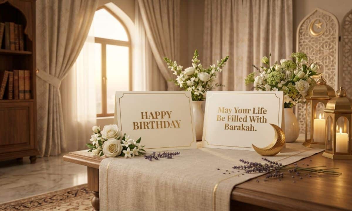 Birthday Wishes for a Muslim