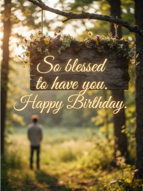 Blessed Heart Touching Birthday Wishes for Son in Law