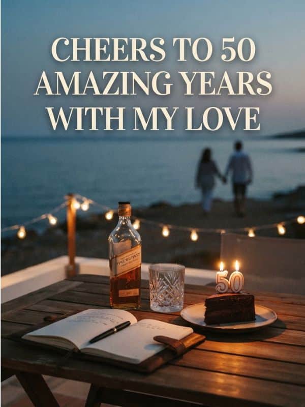 Jovial 50th Birthday Wishes For Husband